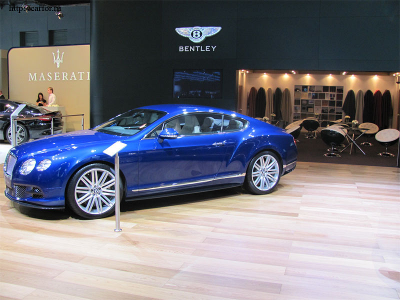 Bentley New Continental GT Speed new 2012